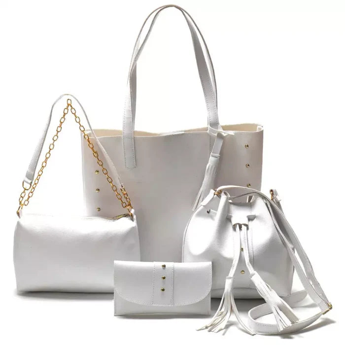 Conjunto de Carteras Elegancia Pure - Comprá 1 Llevate 4