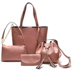 Conjunto de Carteras Elegancia Pure - Comprá 1 Llevate 4