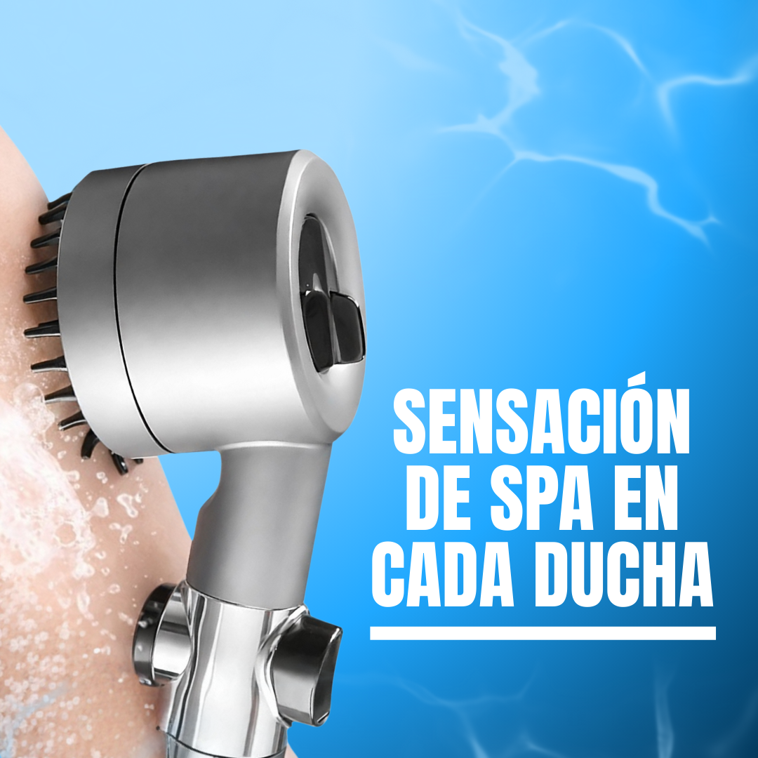 IonFlow Pro - Ducha Masajeadora de Alta Presión - Compre 1 y Llevate 2