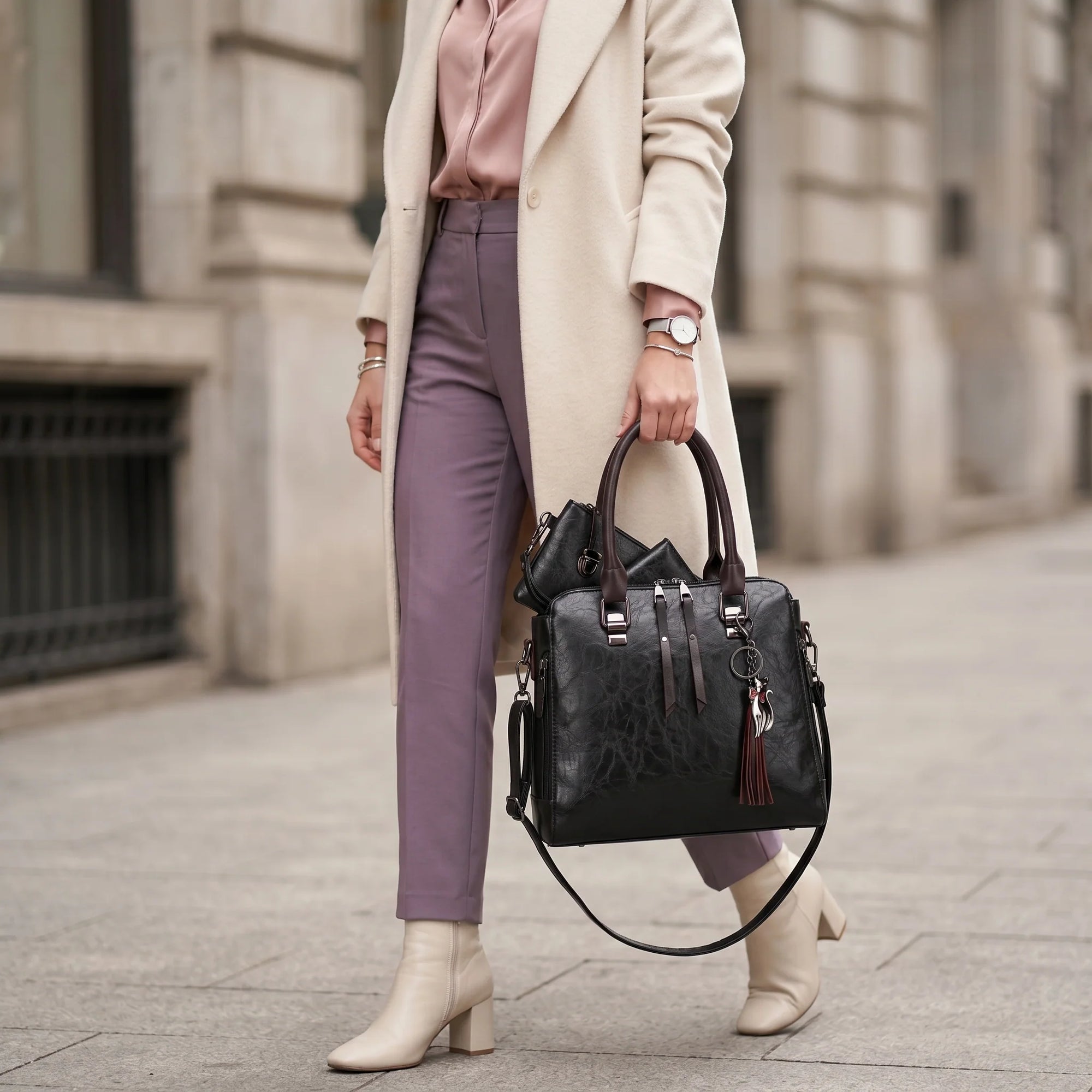 Kit de Carteras Elegancia Premium en Cuero - Compra 1 y Llévate 4