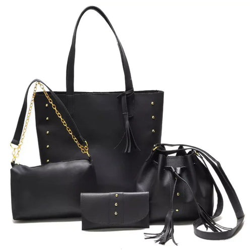 Conjunto de Carteras Elegancia Pure - Comprá 1 Llevate 4