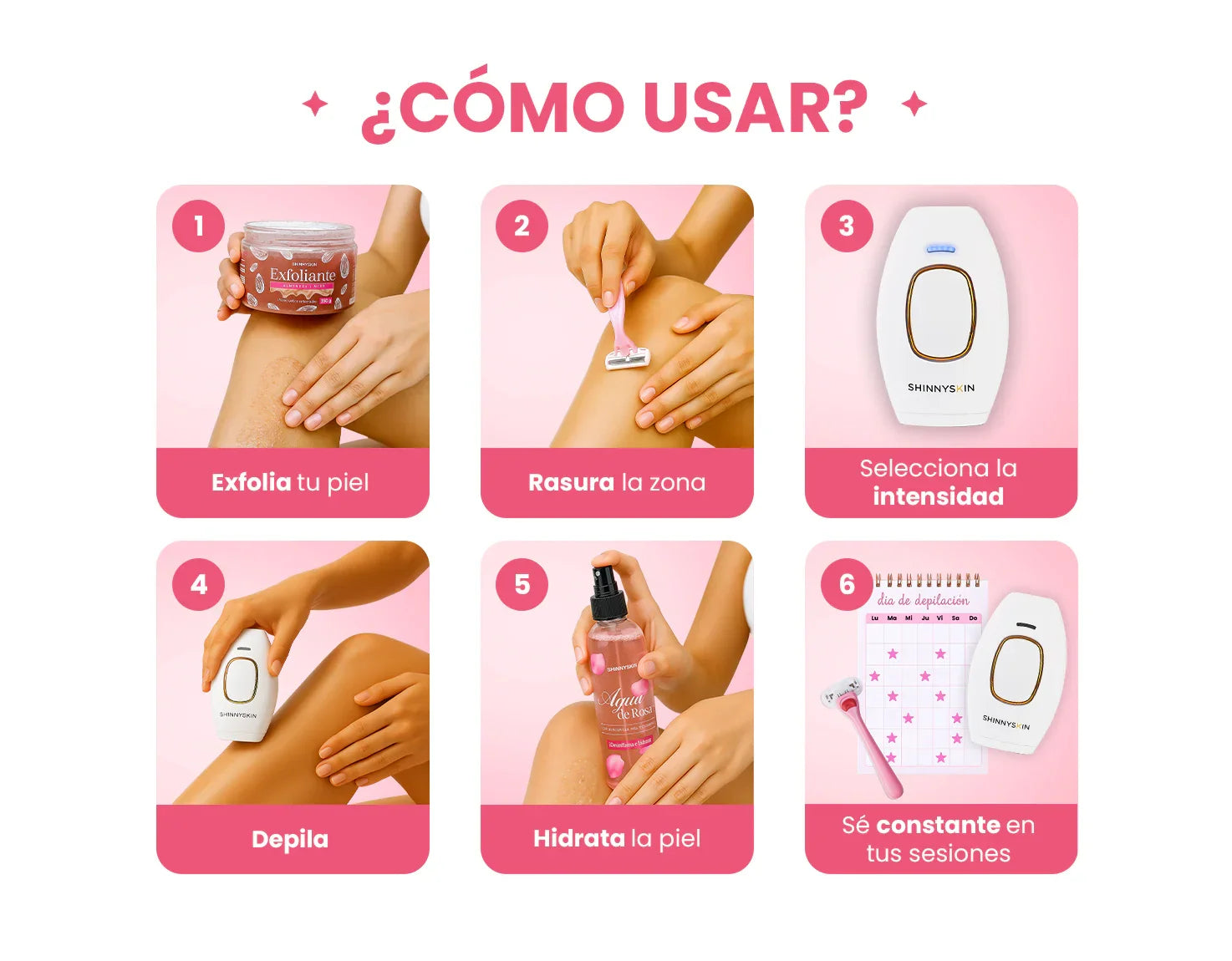 Depiladora Permanente IPL - Lunara