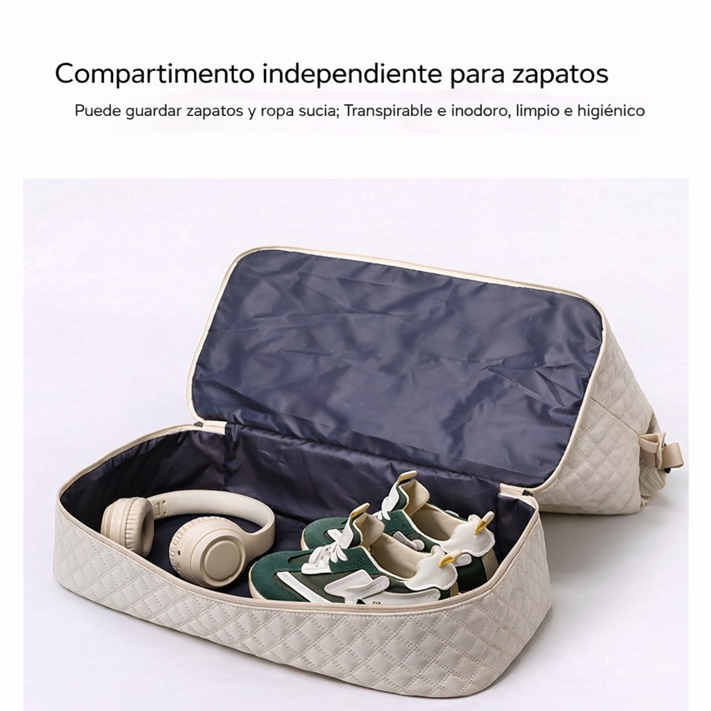 Bolsa-Maleta Elegancia Urbana con bolsillos multifuncionales