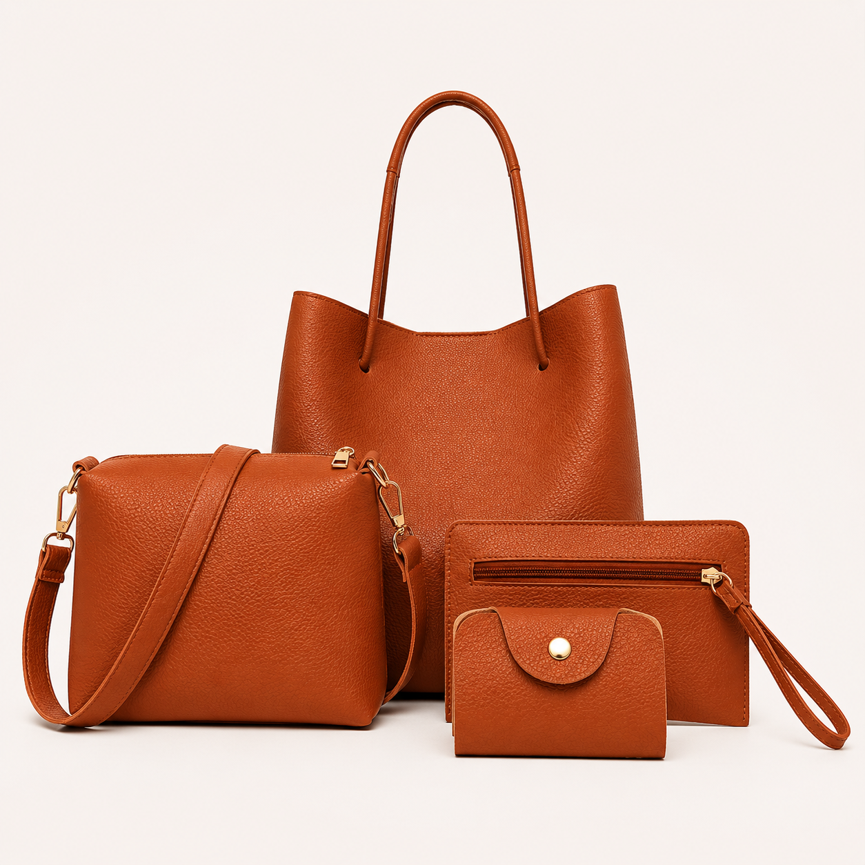 Kit de Carteras Elegancia Classic - Comprá 1 Llevate 4