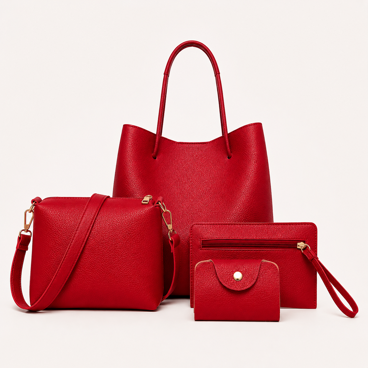 Kit de Carteras Elegancia Classic - Comprá 1 Llevate 4