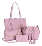 Conjunto de Carteras Elegancia Pure - Comprá 1 Llevate 4