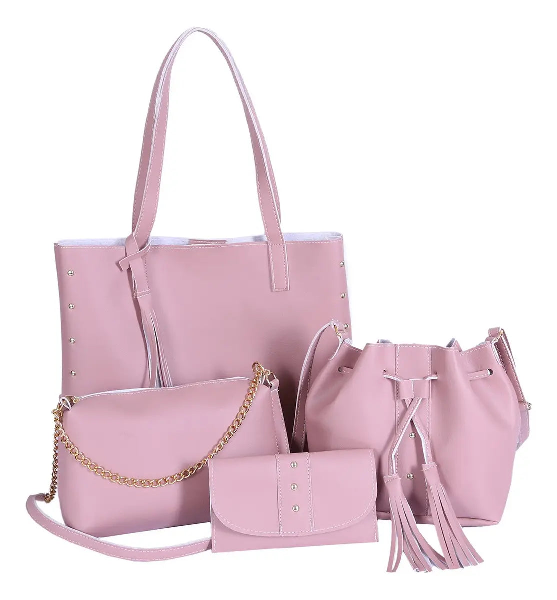 Conjunto de Carteras Elegancia Pure - Comprá 1 Llevate 4