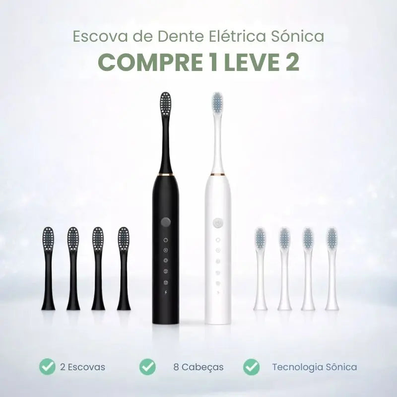 PureSmile Pro - Cepillo de Dientes Eléctrico | Compra 1 Lleva 2