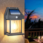 Lámpara Solar con Sensor de Movimiento - EcoLux